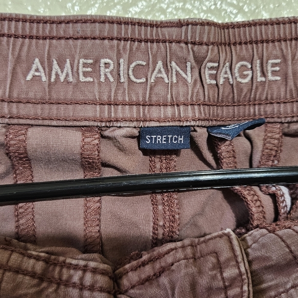 American Eagle Outfitters Purple Track Pants Relaxed Fit - Picture 2 of 9